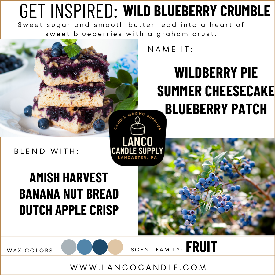 Wild Blueberry Crumble