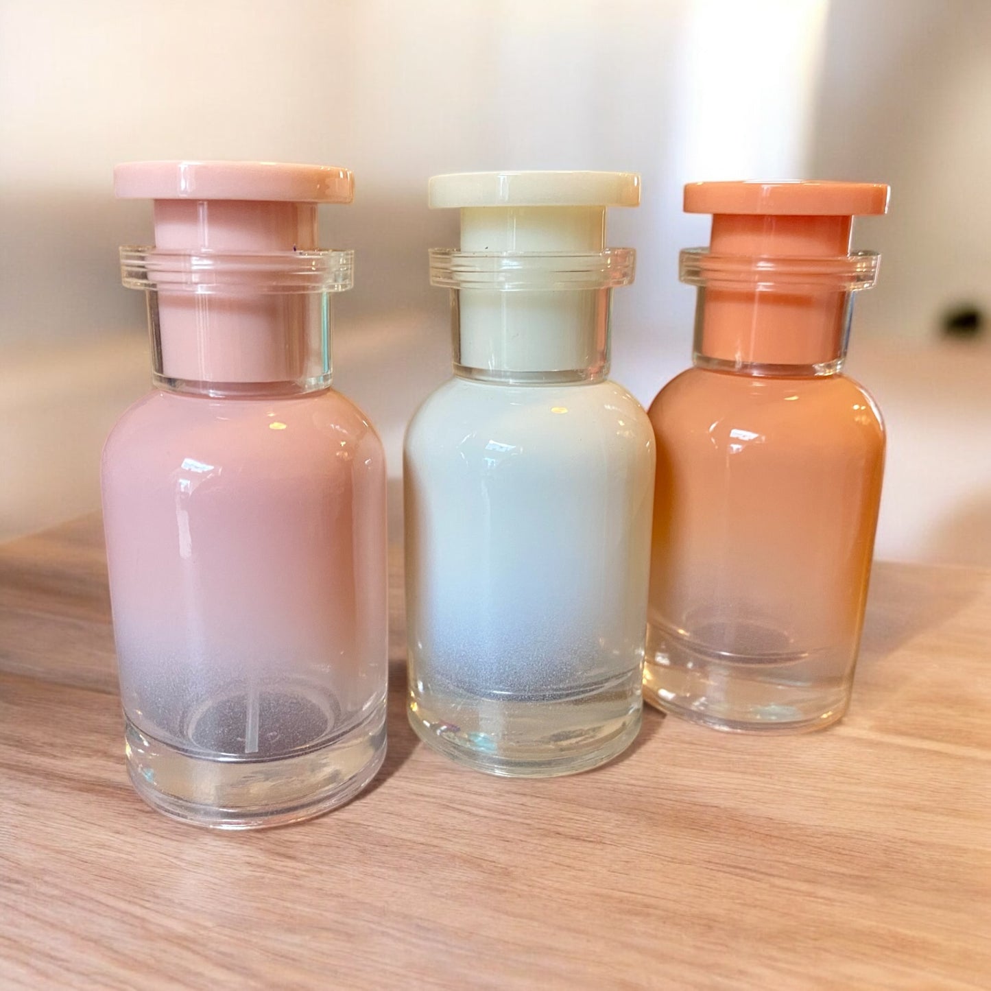 Candy Color Perfume Glass Bottle; 1oz (30ml)