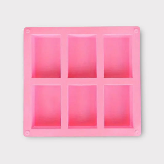 Rectangle Soap Mold- 6 Cavity