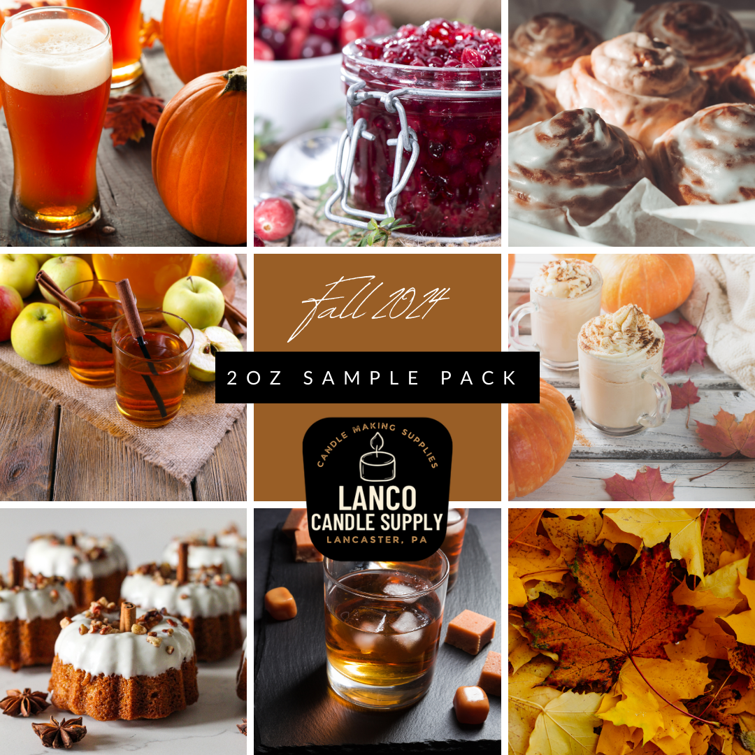 Fall 2024- 2oz Sampler Bundle – Lanco Candle Supply