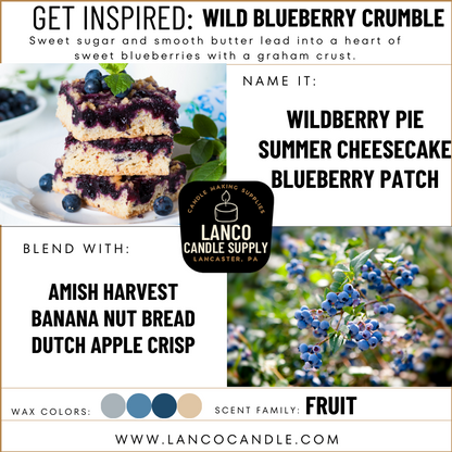 Wild Blueberry Crumble