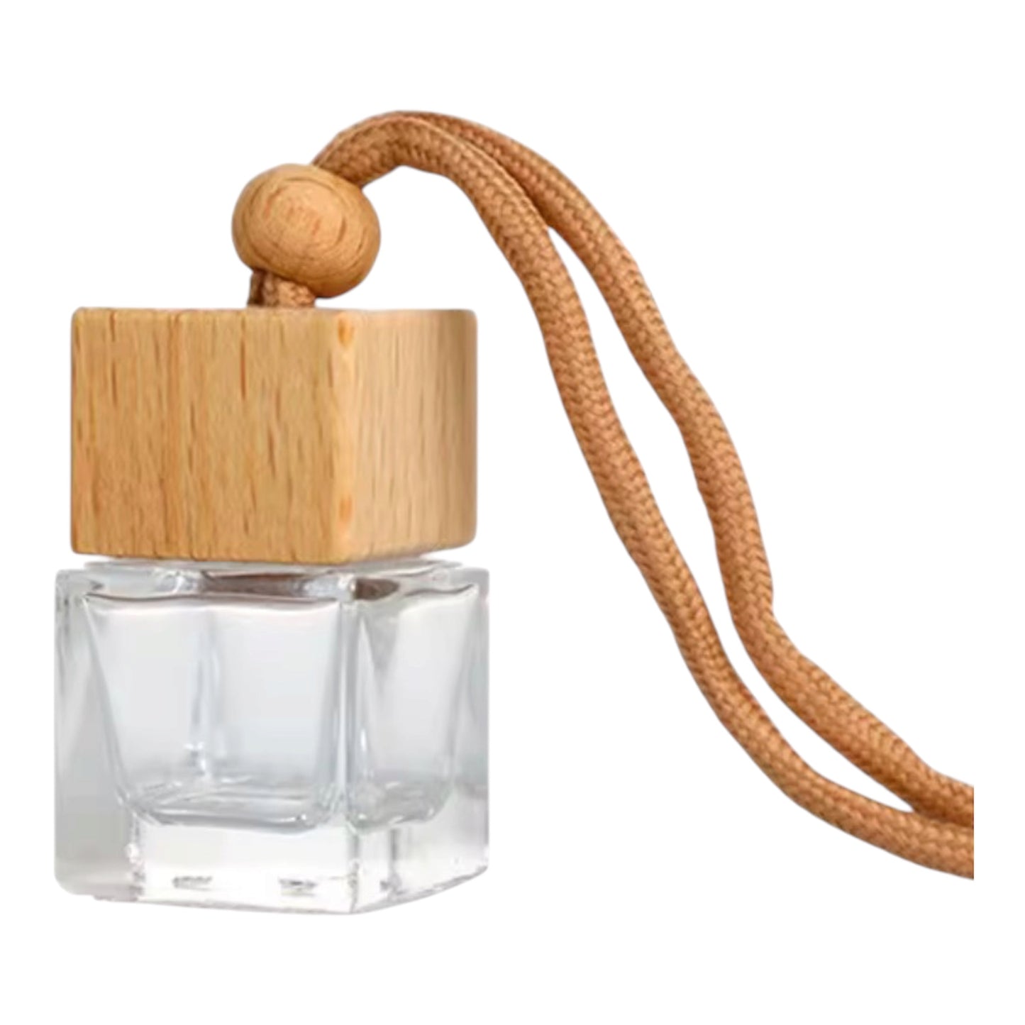 Car Diffuser Hanging Bottle with Wooden Lid- 8m