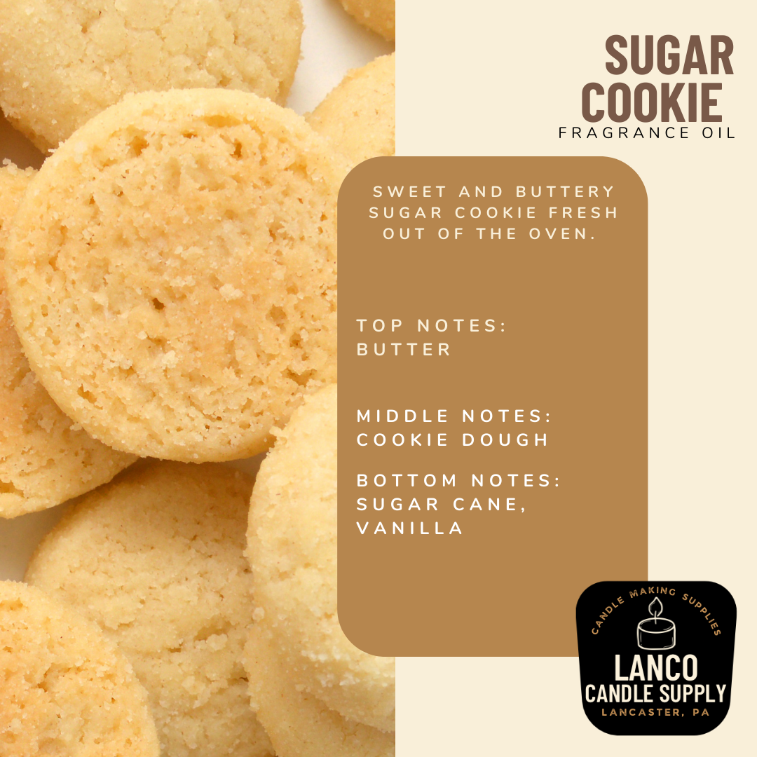 Sugar Cookie – Lanco Candle Supply