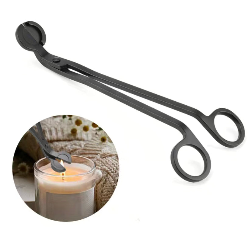 Candle Wick Trimmer; Black