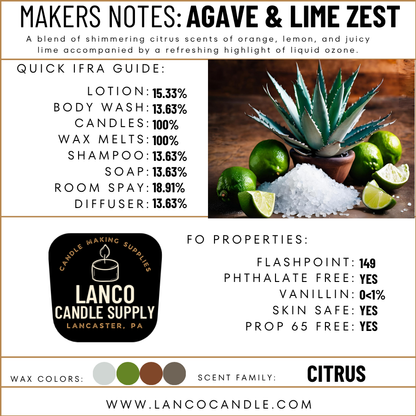 Agave & Lime Zest
