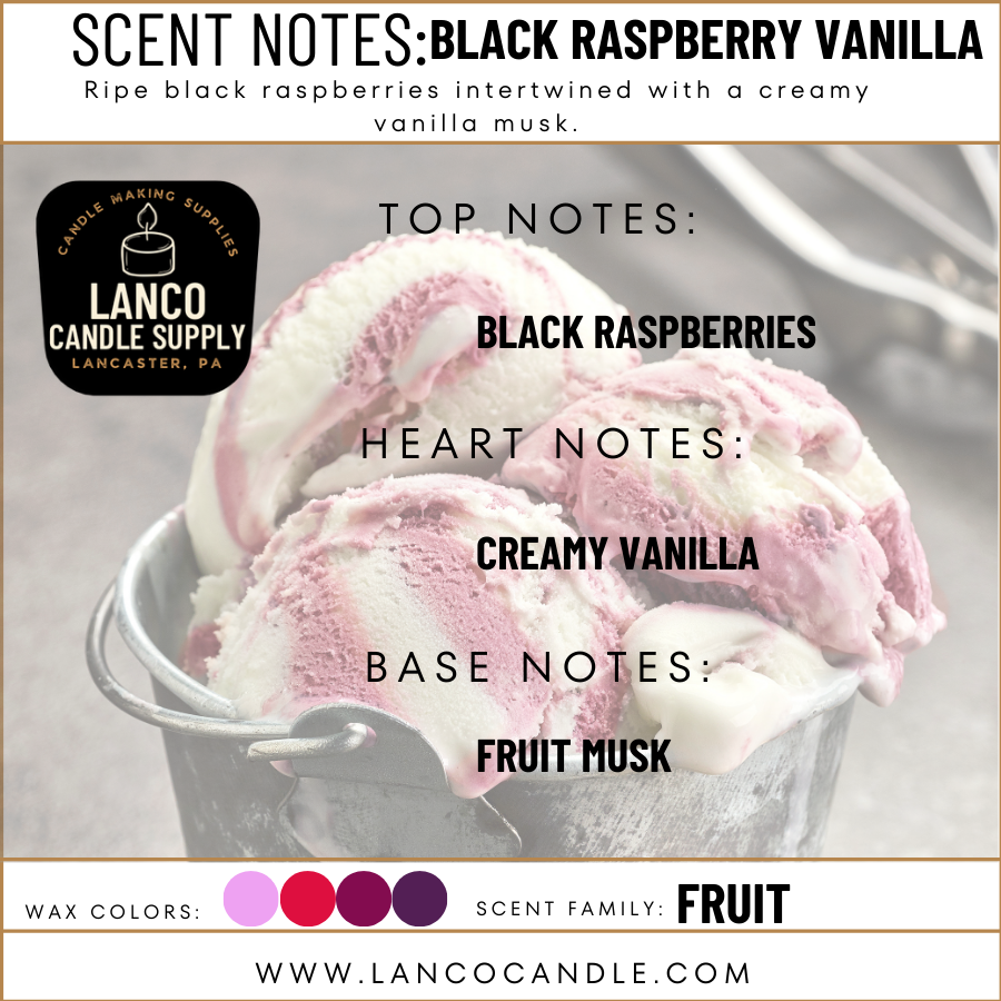 Black Raspberry Candle Black Raspberry Vanilla | Candle Fragrance Oil – Lanco Candle Supply
