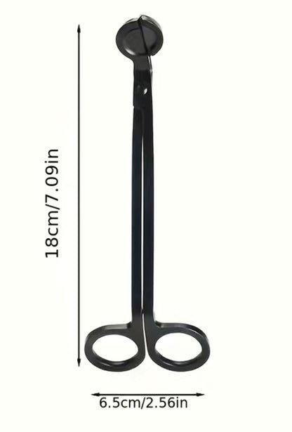 Candle Wick Trimmer; Black