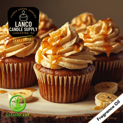 Caramel Banana Cupcake
