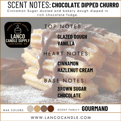 Chocolate Dipped Churro