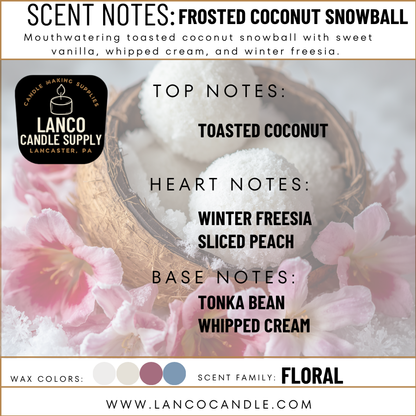 Frosted Coconut Snowball