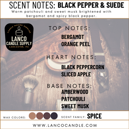 Black Pepper & Suede
