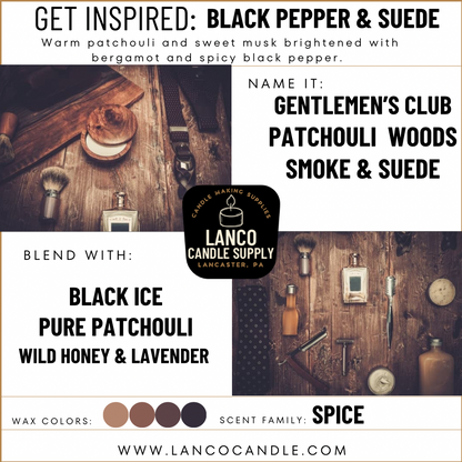 Black Pepper & Suede