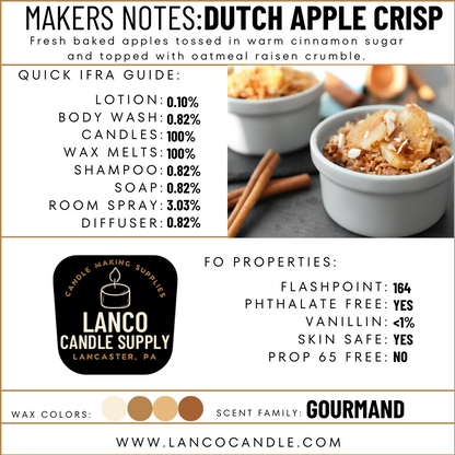 Dutch Apple Crisp