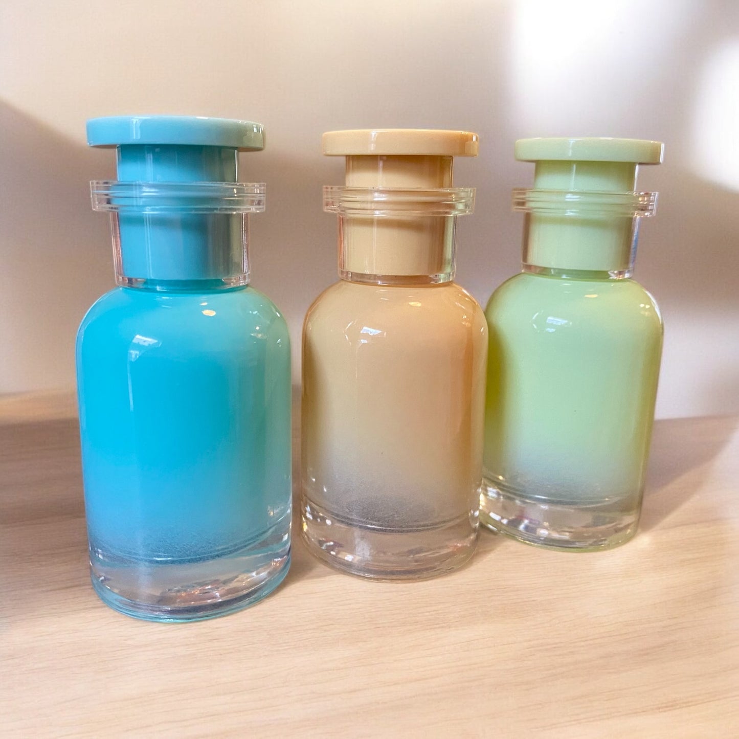 Candy Color Perfume Glass Bottle; 1oz (30ml)
