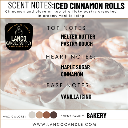 Iced Cinnamon Rolls