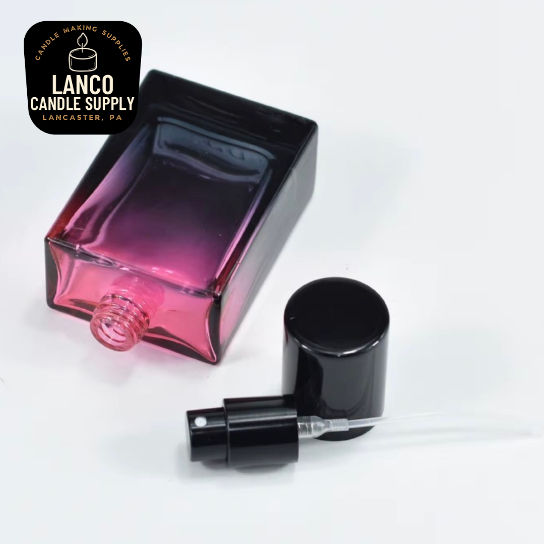 Gradient Color Perfume Glass Bottle; 1oz(30ml)