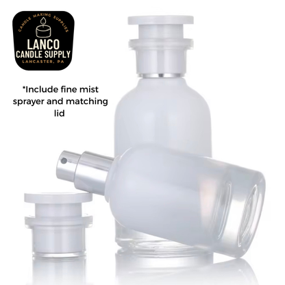 Candy Color Perfume Glass Bottle; 1oz (30ml)- DISCONTINUED