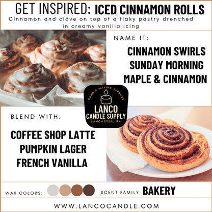 Iced Cinnamon Rolls