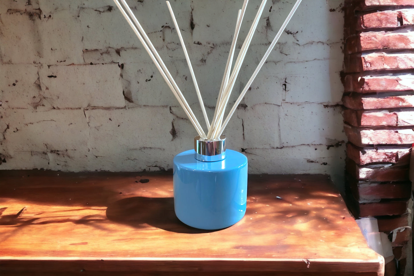 Reed Diffuser Bottle; Sky Blue