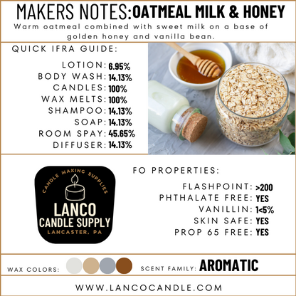 Oatmeal Milk & Honey